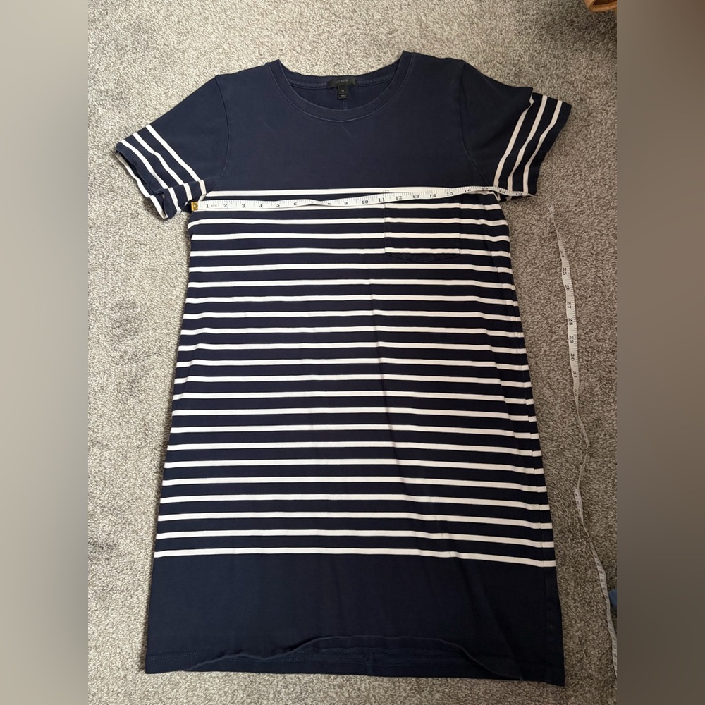 J. Crew Navy T-Shirt Dress